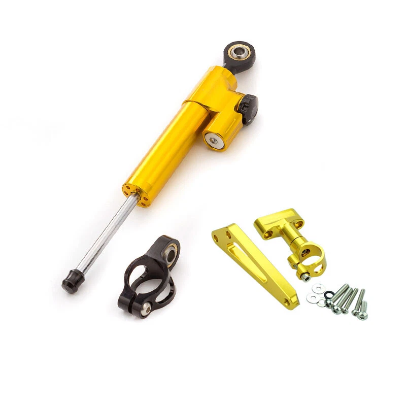 Amortiguador de dirección ajustable con soporte de montaje para Honda CB600F HORNET 2007-2016 Foto 3 de 4