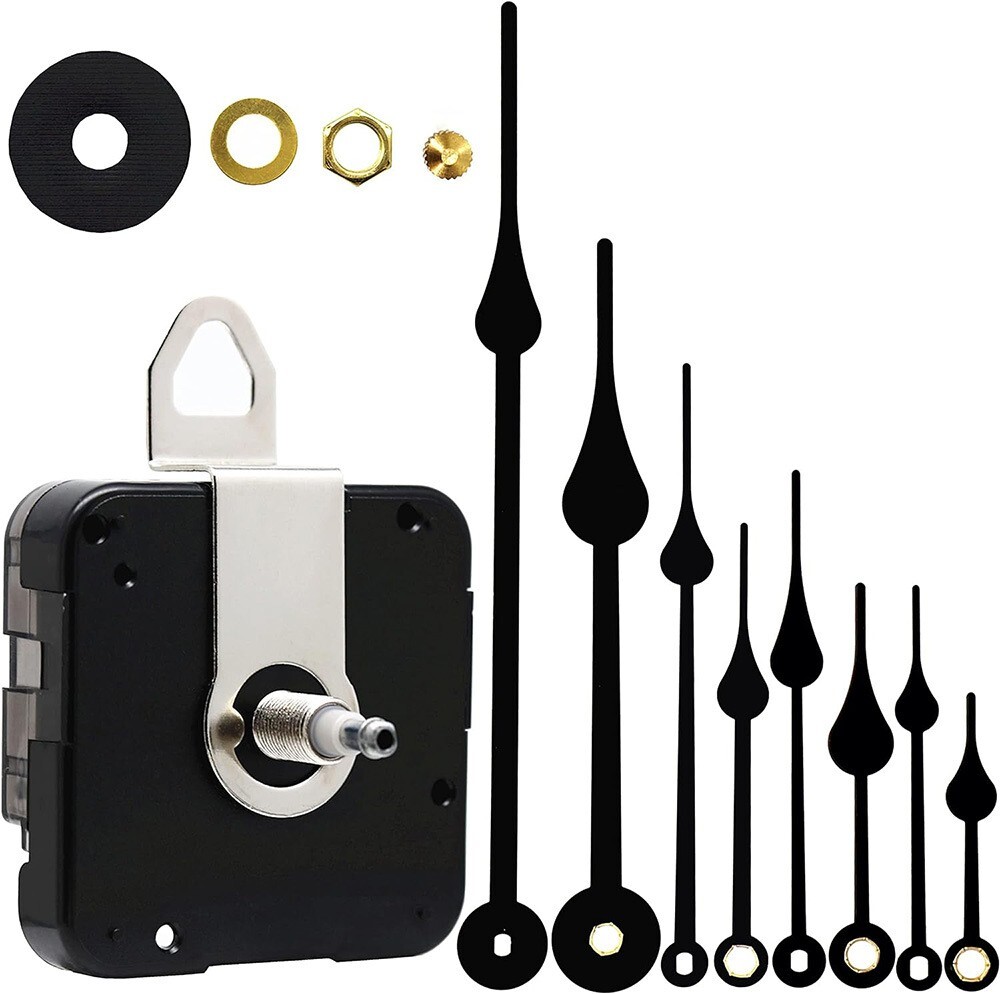 Wall Clock Mechanism Replacement Clock Parts Battery Operated Clock Movement Kit-image