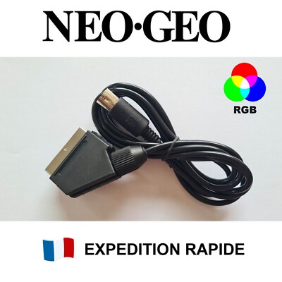 Rgb Scart Cable For Neo Geo AES And CD - Sega Mega Drive Master System Genesis - Retrogaming & Toys - Foto 5