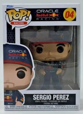 Funko Pop! Racing Sergio Perez #4 Oracle Red Bull With Pop Protector