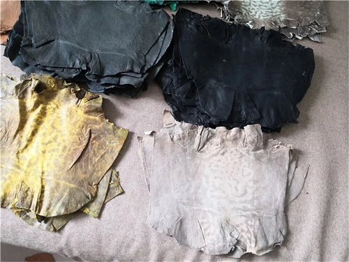 2 Stück Bullfrog Froschhaut Leder Handwerk Uhr Spezialmaterial Verschiedene Farben Zum Selbermachen - Bild 8 von 37