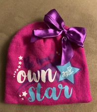 Nickelodeon JoJo Siwa "Be Your Own Star" Knit Girl's Beanie Hat New Without Tags