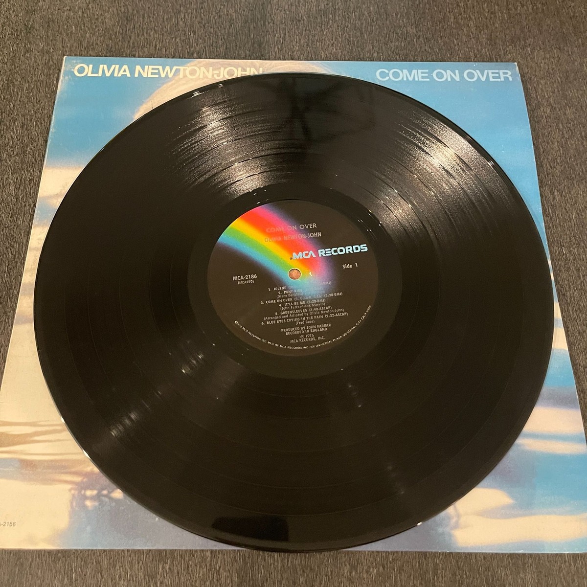 Olivia Newton-John Vintage LP Come On Over MCA - 2186 | eBay