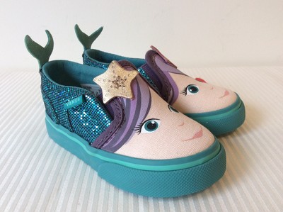 mermaid slip on vans