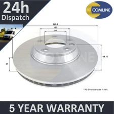 Fits Audi Q7 Porsche Cayenne VW Touareg Comline Front Right Brake Disc #1