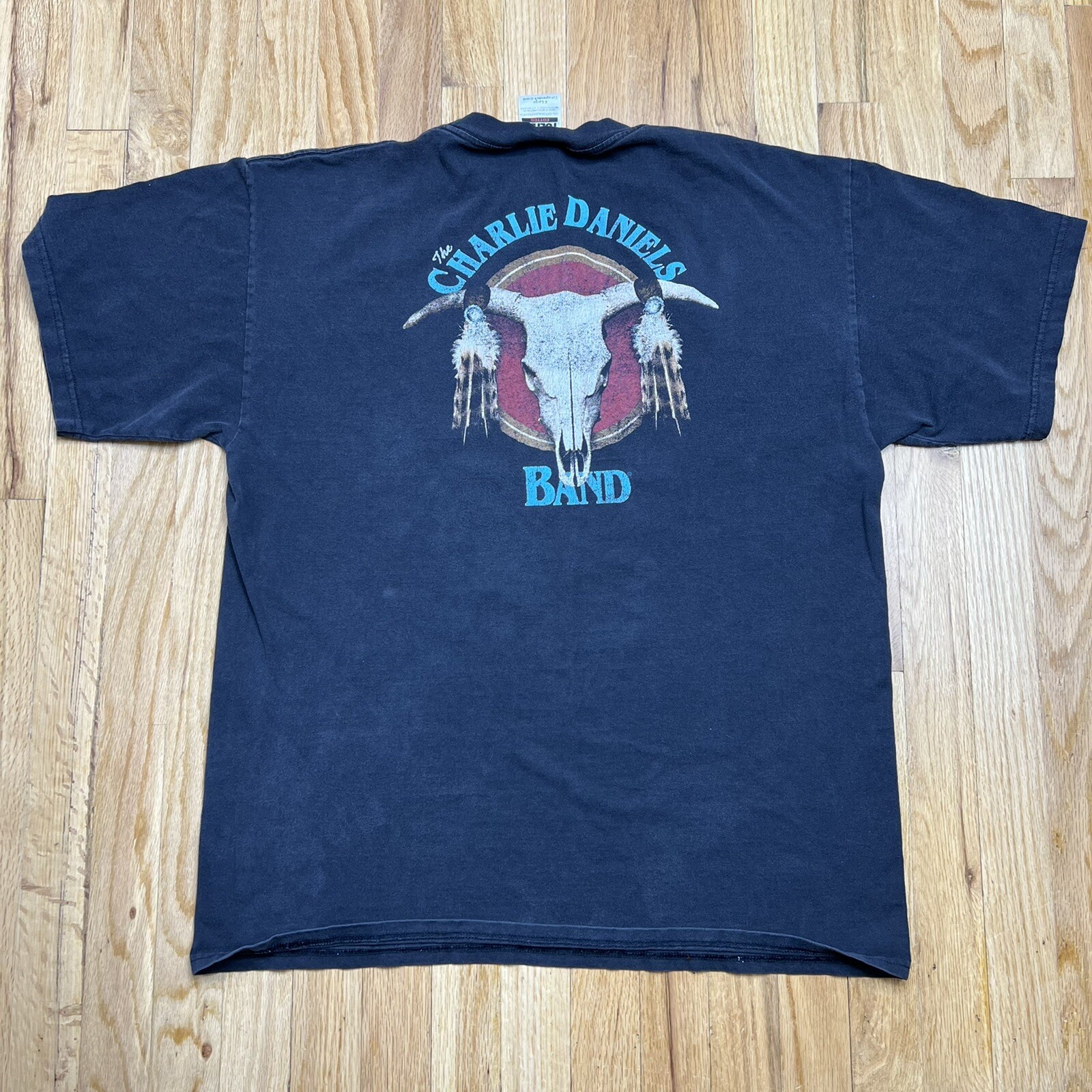 The Charlie Daniels Band T Shirt Sz XL Black Grap… - image 2