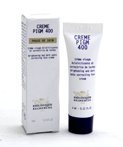 NIB ~ Biologique Recherche CREME PIGM 400 MINI  TRAVEL SIZE 0.13 FL OZ  4mL