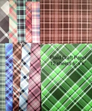 Plaid Craft Paper 6"x6"  scrapbooking card making craft supplies