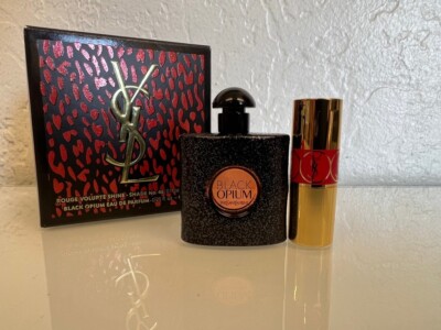 YSL Black Opium & Volupte Shine Shade No 45 - Mini Set