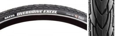 MAXXIS TIRE MAX OVERDRIVE EXCEL 700x35 BK WIRE/60 SS/REF
