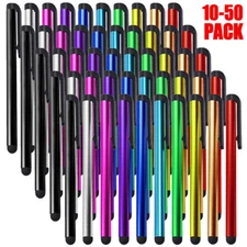 50pcs Capacitive Touch Screen Stylus Pen For IPad Air Mini iPhone Samsung Table