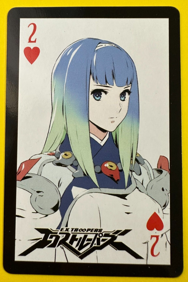 Chisato Mita E.X. Troopers Heart 2 Capcom Summer Jam Playing Cards