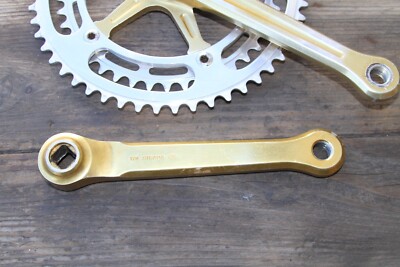 Vintage Campagnolo Nuovo Record Crankset 170mm 52/42T 1973 Vintage Campagnolo Nuovo Record Crankset 170mm 52/42T 1973
