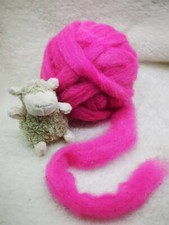 Kardenband/Kammzug "Prinzessin 2.0", handgef&auml;rbt 100g 4,20&euro;/ 1kg 42&euro;