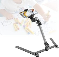17" Lightweight Table Top Tripod Mount Stand w/ Phone Holder for Android iPhone