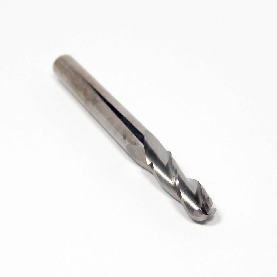 METAL REMOVAL Carbide Ball End Mill 7/32" 3FL M32142 eBay