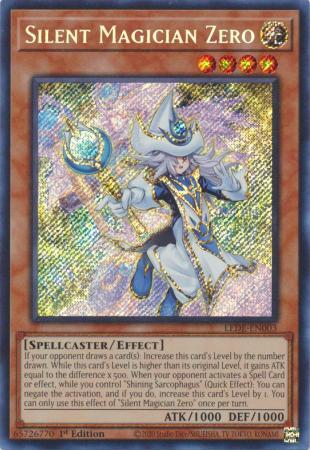 遊戯王OCG デュエルモンスターズ ZERO Silent Magician Zero - Super Rare LEDE-JP003 Legacy of Destruction