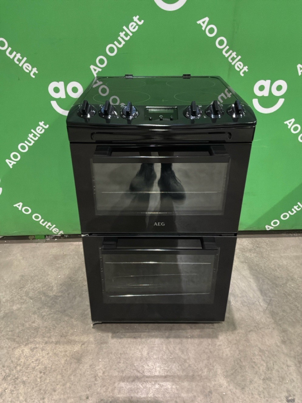 AEG Electric Cooker - Black - A Rated CCX1530ACB #LF121072
