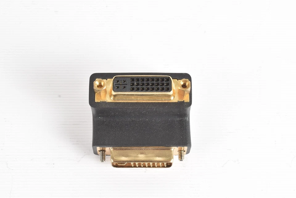 Delock Adapter DVI 29 pin male -> female 90° Winkel Stecker Buchse Gewinkelt - Bild 4 von 4