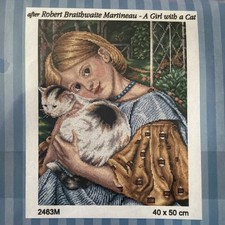 Printed needlepoint tapestry Canvas Only Orchidea 40x50 Cm
