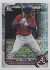 2022 Bowman Draft Chrome Asia Mojo Refractor Nacho Alvarez Jr Ignacio 0qc1