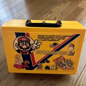 Famicom Cassette Case Box Super Mario Bros. 2 retro Family Computer Japan
