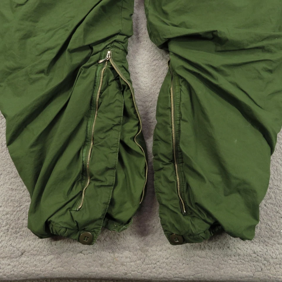 复古军裤 38x32 男式瑞典寒冷天气升级牛仔宽松 70 年代 — 第 3/4 张图片