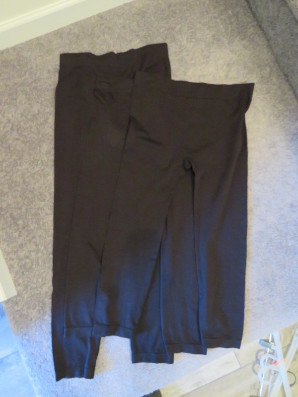 3 pairs black leggings from NOBO, Girls Size 12 NEW, no tags