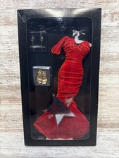 Franklin Mint Marilyn Monroe Starlet Debut Red Evening Gown Doll Clothes NEW 