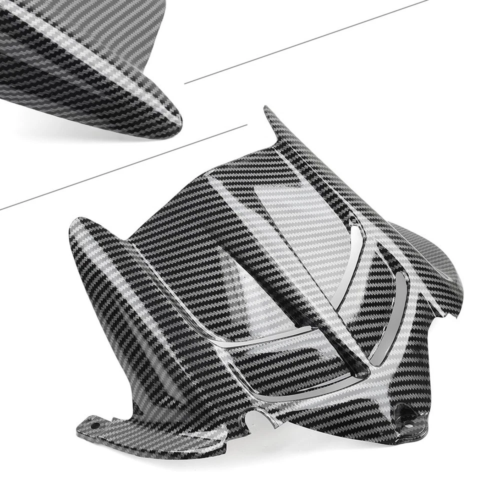 Guardabarros trasero de fibra de carbono para Kawasaki Ninja ZX6R ZX636 2009-2022 Foto 2 de 4