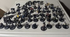 Lot Of 52 Assorted Early 2000’s Mini Game Figures Dungeons And Dragons Wizkids