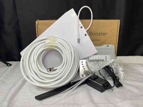 Amazboost ANT011002 Gray 5G Compatible Smart Cell Phone Booster For Home