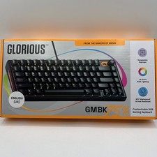 Glorious - GMBK 75% Wired Membrane Gaming Keyboard with Swappable MX-Compatible
