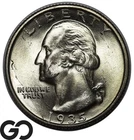 1935-S Washington Quarter, Fresh Superb Gem BU++, Premium Quality