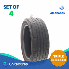 Set Of 4 Used 25550r20 Michelin Defender 2 109h - 7-932 17cn6