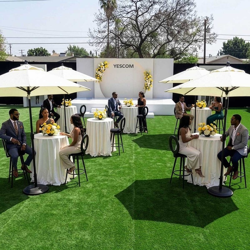 Yescom 3'x33' Lounge Event Turf Cocktail Party Wedding Runner Grass-0.8"H