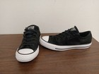 Converse Chuck Taylor All Star Women's Low Top Sneakers, Size 8.5, Black/White — photo 1