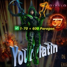 Diablo 3 1-70 livello + 600 Paragon *LOOT VON 4 CHARS* stagione 37 PC