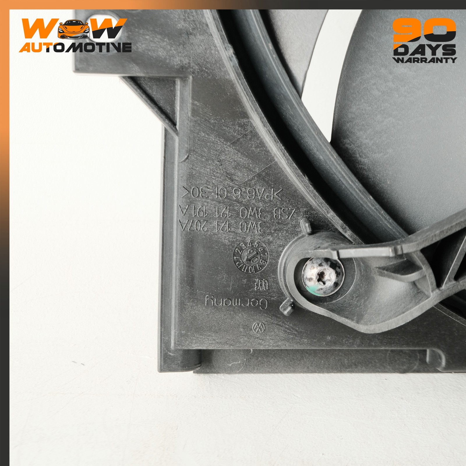 04-13 BENTLEY CONTINENTAL GTC FLYING SPUR ENGINE COOLING FAN MOTOR ASSEMBLY OEM