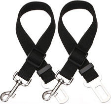 2 Packs Adjustable Length Pet Dog Cat Car Seat Belt Pet Seat Belt Pet Accessorie