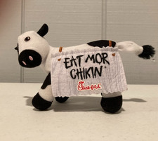 CHICK-FIL-A Cow Eat Mor Chikin' Small Plush Stuffed Animal 2014