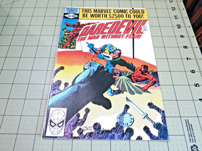 DAREDEVIL #166 VF+ FRANK MILLER STORY/ART/COVER GLADIATOR APPEARANCE