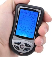 Handheld Altimeter Meter Thermometer Electronic Navigation GPS Compass Weather