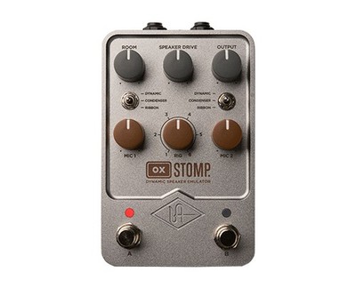 Universal Audio UAFX OX Stomp Dynamic Speaker Emulator Pedal PROAUDIOSTAR