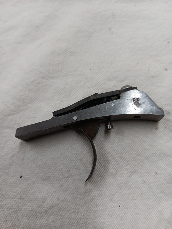 L&R single set trigger for muzzleloading pistol. New