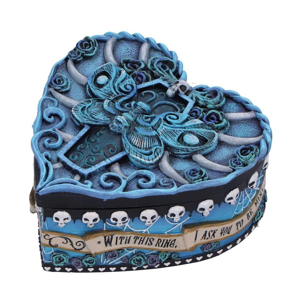 Petite boîte à bijoux Corpse Bride pour protéger bagues et colliers de la poussière