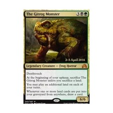 WotC MtG Prerelease Promos The Gitrog Monster (P) (Foil) EX