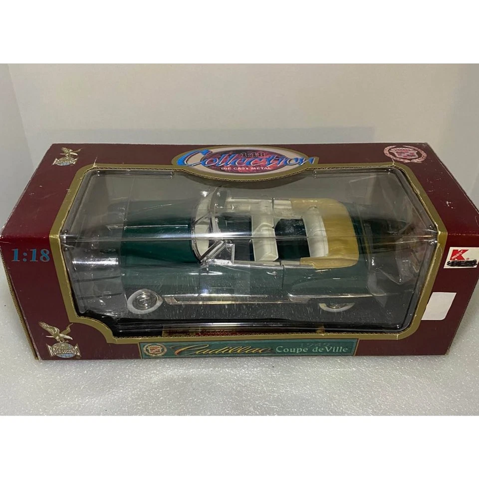 Cadillac Coupe deVille 1949 Road Legends, verde, diecast 1/18 Foto 2 de 4