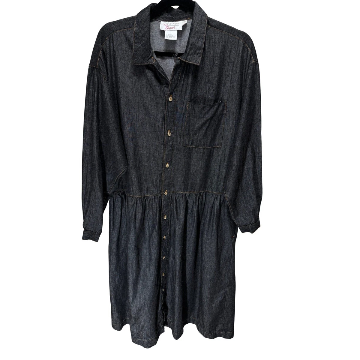 Calvin Klein Long Sleeve Casual Shirt Dresses for sale | eBay
