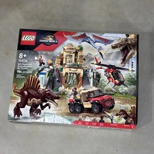 LEGO 76976 Spinosaurus & Quetzalcoatlus Air Mission Set Parts List